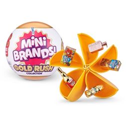 Photo 1 of 5 Surprise Mini Brands: Gold Rush Collection