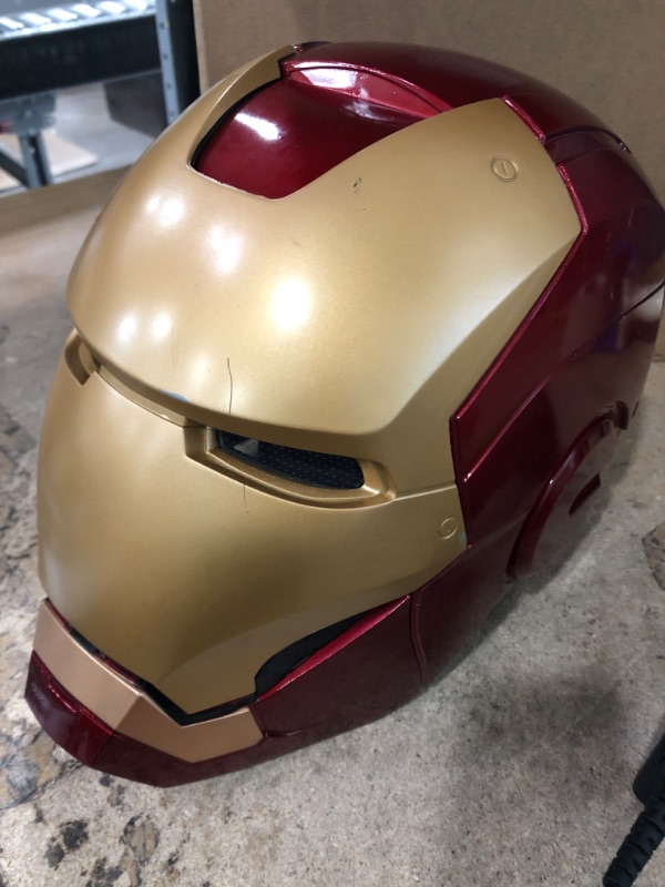 Photo 2 of Marvel Legends Iron Man Electronic Helmet - Multicolor