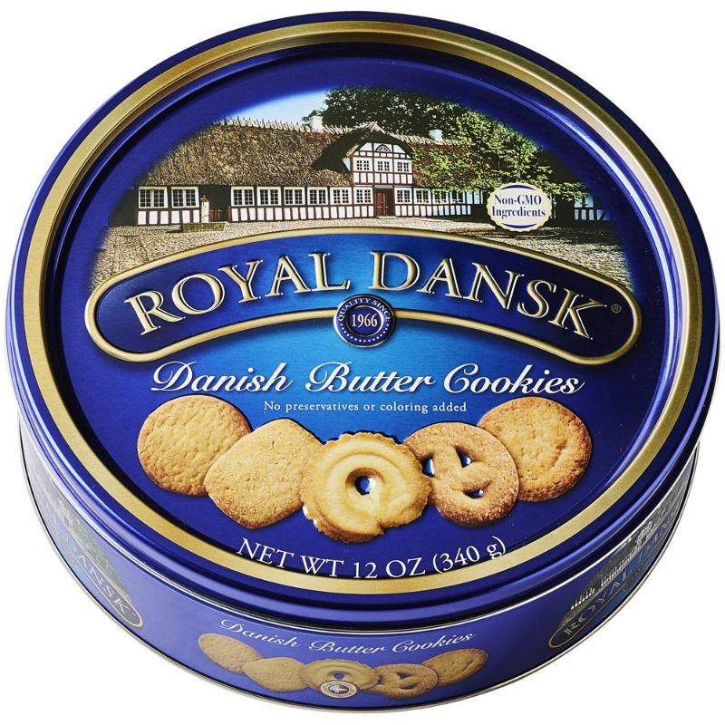 Photo 1 of 2 PACK- Royal Dansk Danish Butter Cookies, 12 Ounce Tins