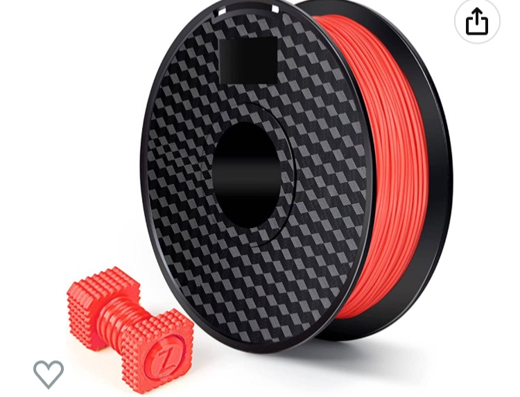 Photo 1 of 1.75 Filament, 3D PLA Printer Filament Bundle 1kg Spool (2.2lbs) 3D Printer Filament, Dimensional Accuracy +/- 0.02 mm Printer Consumables - Fit Most FDM Printers