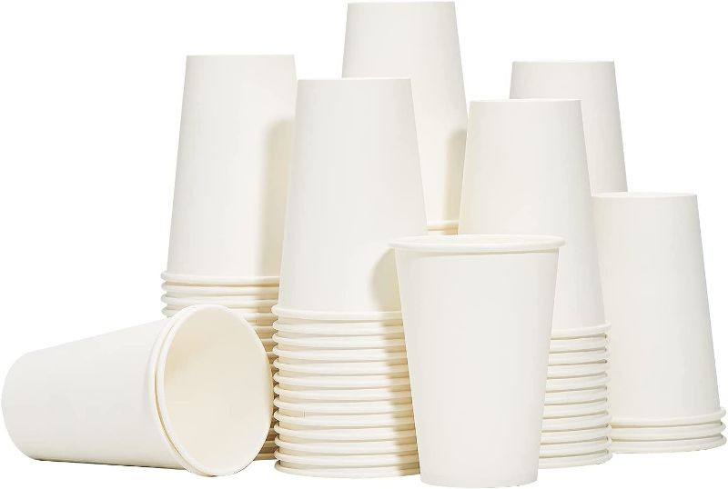 Photo 1 of 360 white disposable paper cups