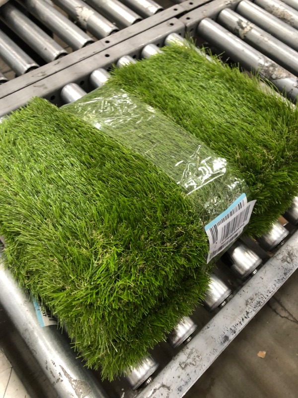 Photo 2 of Artificial Grass, Professional Dog Grass Mat, Potty Training Rug and Replacement Artificial Grass Turf, Large Turf Outdoor Rug Patio Lawn Decoration, Easy To Clean with Drainage Holes?32inch x 48inch?