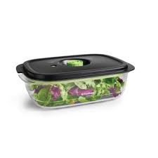 Photo 1 of **** NEW **** 
FoodSaver 2116382 Preserve & Marinate Vacuum -Containers,1- 3 cup and 1- 10 cup, Clear (Count-2)