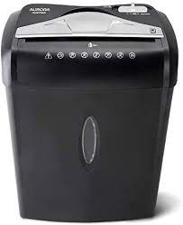 Photo 1 of Aurora Au875xa 8-Sheet Crosscut Paper and Credit Card Shredder