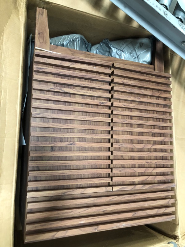 Photo 1 of 24" dark oak vanity cabinet only -