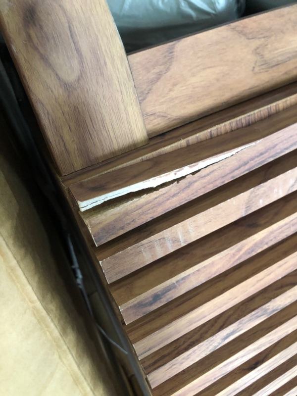 Photo 1 of 24" dark oak vanity cabinet only -