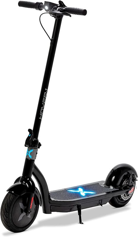 Photo 1 of ****UNABLE TO TEST****
***HANDLE BAR GRIP IS DAMAGED FROM SHIPPING***
Hover-1 Alpha Electric Scooter | 18MPH, 12M Range, 5HR Charge, LCD Display, 10 Inch High-Grip Tires, 264LB Max Weight, Cert. & Tested - Safe for Kids, Teens & Adults
