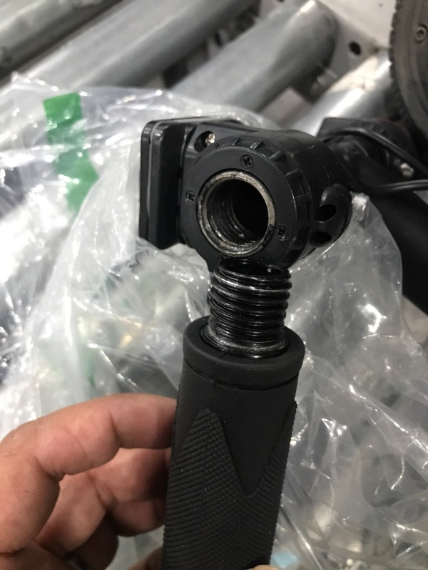 Photo 1 of ****UNABLE TO TEST****
***DRAME IS BROKEN***
***HANDLE BAR GRIP IS DAMAGED FROM SHIPPING***
Hover-1 Alpha Electric Scooter | 18MPH, 12M Range, 5HR Charge, LCD Display, 10 Inch High-Grip Tires, 264LB Max Weight, Cert. & Tested - Safe for Kids, Teens & Adul
