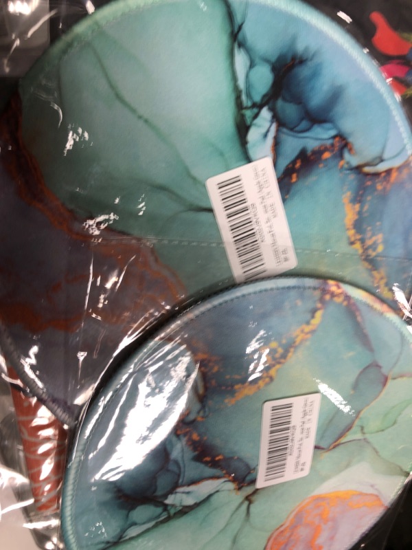 Photo 1 of 2pack--LESHIRY Mouse Pad, Cute Circular Mousepad with Design, Beautiful Parttern Mouse Pads with Stitched Edge, 7.9X7.9 Inch Small Mouse Mat for Laptop and Computer(Apple Green)