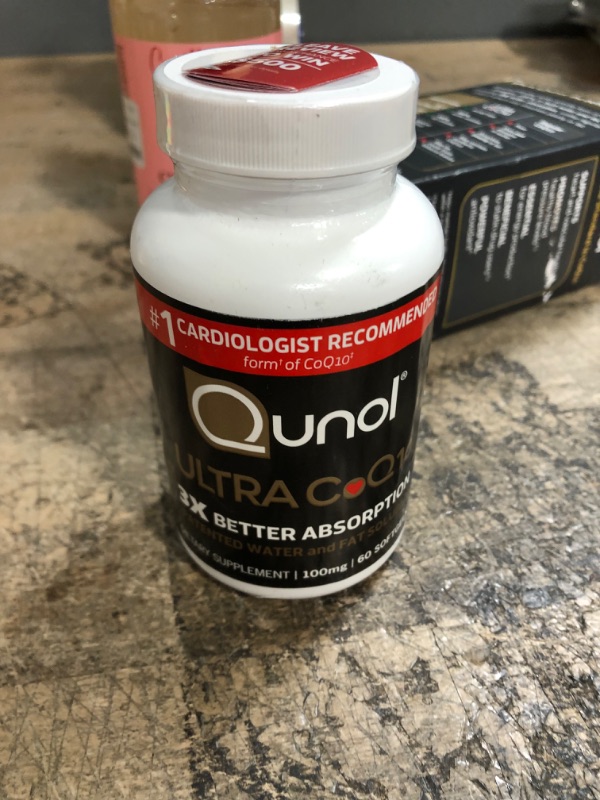 Photo 2 of **EXP DATE 5/2026** Qunol Ultra CoQ10 Dietary Supplement Softgels

