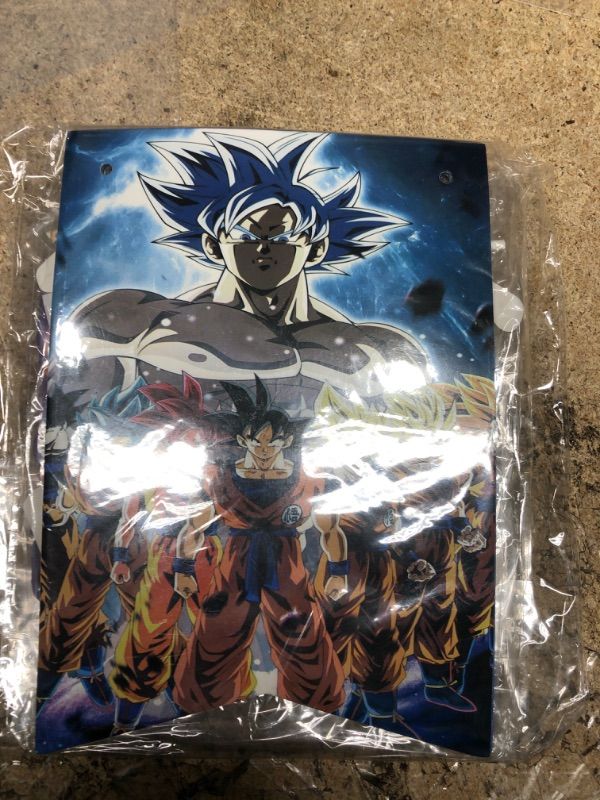Photo 1 of 44 Pcs Dragon Ball Theme Birthday Party Decorations Kit Party Supplies Pack for Adult Baby Shower Included Cake Cupcake Toppers Balloon and Banner