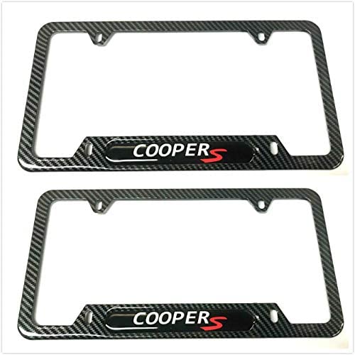 Photo 1 of 2 Pack License Plate Cover Frames Holder with Screw Caps