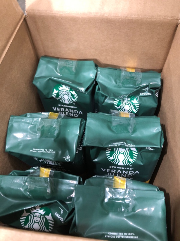 Photo 2 of Starbucks Veranda Blend Light Blonde Roast Ground Coffee, 18 Ounce (Pack Of 6)
03/13/2023