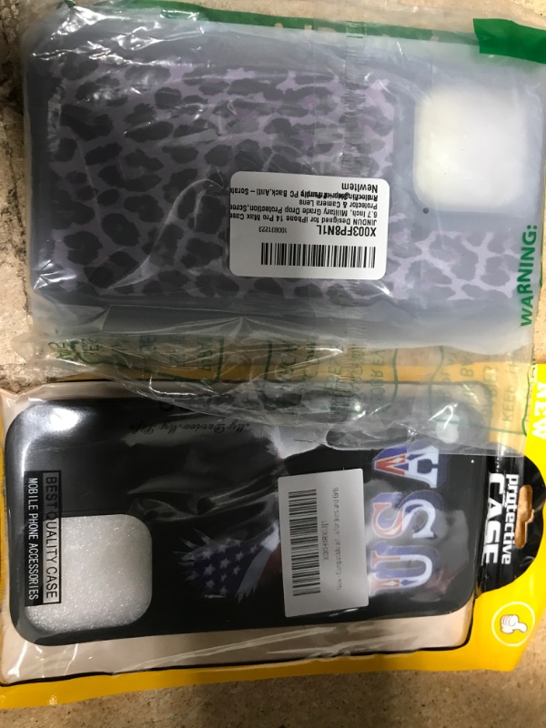 Photo 1 of (IPHONE CASE BUNDLE)( IPhone Xs Max, 13mini, (2)13 pro max,(2) 14 pro max (see note for more details) 3 UNKNOWN IPHONE MODEL CASES)