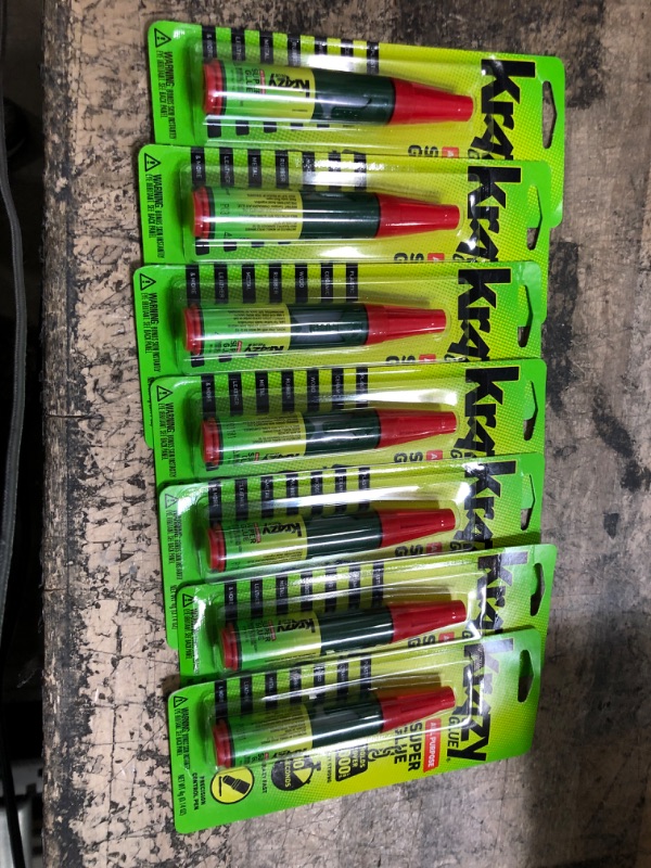 Photo 2 of 7 PACKS OF Krazy Glue, All Purpose, Precision Control Pen, 4 g