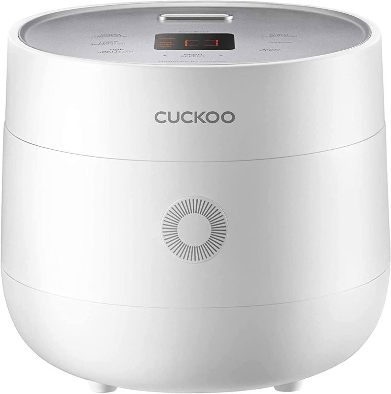 Photo 1 of NEW. CUCKOO CR-0675F | 6-Cup (Uncooked) Micom Rice Cooker | 13 Menu Options: Quinoa, Oatmeal, Brown Rice & More, Touch-Screen, Nonstick Inner Pot | White
