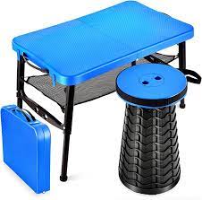 Photo 1 of **ITEM IS BLACK--PICTURE FOR REFERENCE**
Retractable Folding Stools, Portable Camping Stool, Collapsible Stool Lightweight Yet More Sturdy for Fishing,Hiking Tours,BBQ,Parties,Outdoor Activities, Max Load 400lbs Black Stool