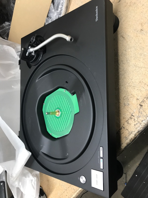 Photo 8 of ***PARTS ONLY**DAMAGED***
Technics Turntable, Premium Class HiFi Record Player with Coreless Direct, Stable Playback, Audiophile-Grade Cartridge and Auto-Lift Tonearm, Dustcover Included – SL-100C, Black (SL-100C-K)
