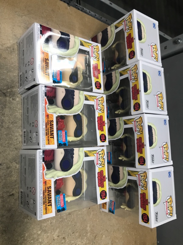 Photo 2 of BUNDLE OF Funko Pop! Movies: Suicide Squad - Savant, Fall Convention Exclusive 2021(7PCS)