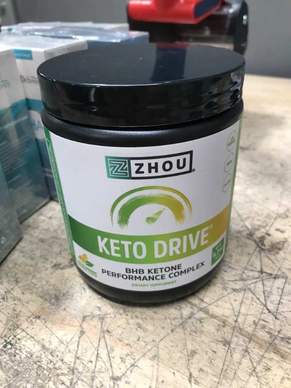 Photo 2 of **EXP DATE 04/2024**ZHOU Nutrition Matcha Lemonade Keto Drive, 8.29 OZ