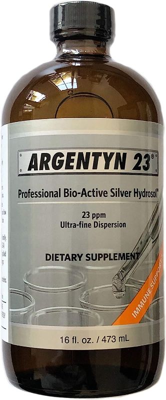 Photo 1 of **XEP DATE 04/2024**Argentyn 23 - Bio-Active Silver Hydrosol, Immune Support - 16 fl oz
