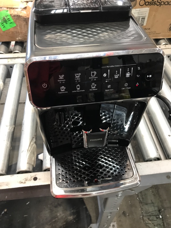 Photo 2 of ***PARTS ONLY*** Philips 3200 Automatic Espresso Machine with LatteGo Milk Frother - Black
