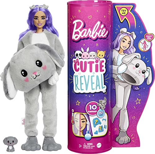 Photo 1 of Barbie Cutie Reveal Puppy Plush Costume Doll

