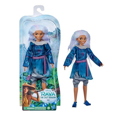 Photo 2 of 2 Pack Disney's Raya and the Last Dragon Namaari Doll, Fashion Doll Clothes and Accessories, Toy for Kids 3 and up Multi PLUS Disney Princess Raya I Intro Doll Sisu

