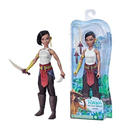 Photo 1 of 2 Pack Disney's Raya and the Last Dragon Namaari Doll, Fashion Doll Clothes and Accessories, Toy for Kids 3 and up Multi PLUS Disney Princess Raya I Intro Doll Sisu

