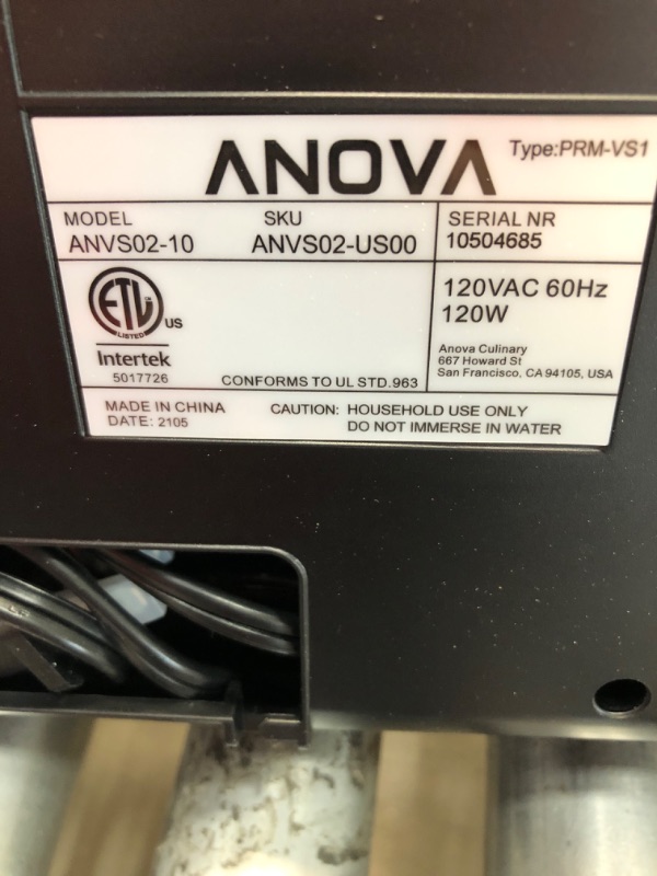 Photo 3 of Anova Precision Vacuum Sealer Pro
