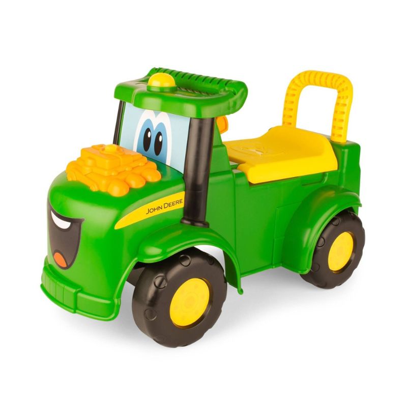 Photo 1 of John Deere Johnny Tractor Ride-on Toy with Lights and Sound
