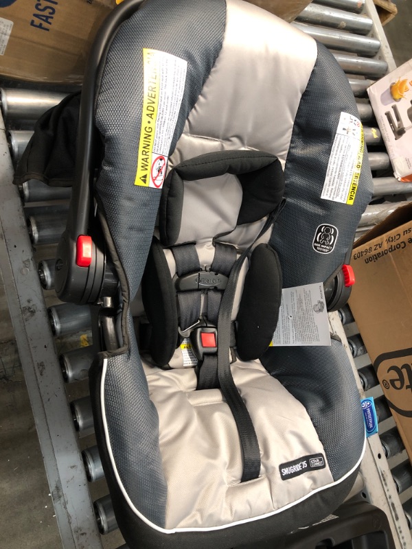 Photo 2 of Graco FastAction Fold Jogger Click Connect Travel System Jogging Stroller, Gotham (1861208)
