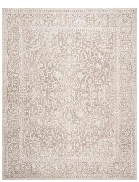 Photo 1 of 
SAFAVIEH
Reflection Beige/Cream 8 ft. x 10 ft. Distressed Floral Area Rug