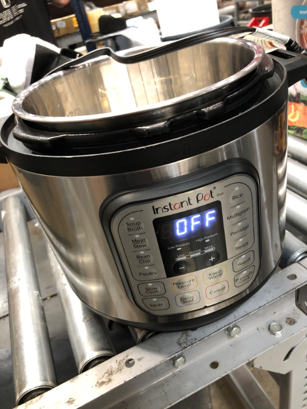 Photo 2 of Instant Pot DUO80 7-in-1 Programmable Pressure Cooker 8-Qt.
