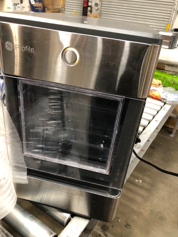 Photo 2 of **PARTS ONLY**
GE Profile Opal | Countertop Nugget Ice Maker with Side Tank | Portable Ice Machine Makes up to 24 lbs. of Ice Per Day | Stainless Steel Finish