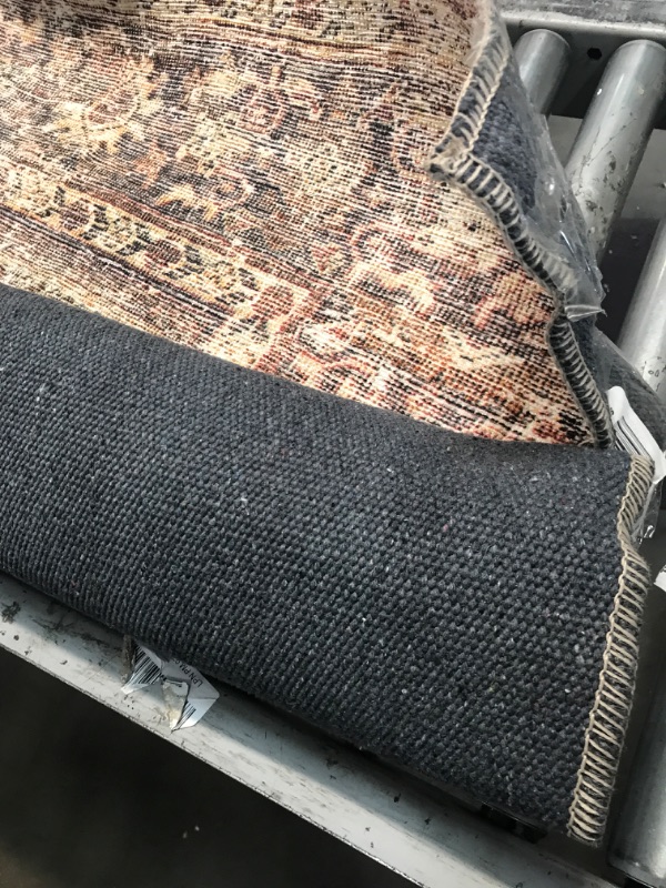 Photo 1 of Amber Lewis x Loloi Georgie Collection GER-06 Bordeaux / Antique 7'6" x 9'6" Area Rug
