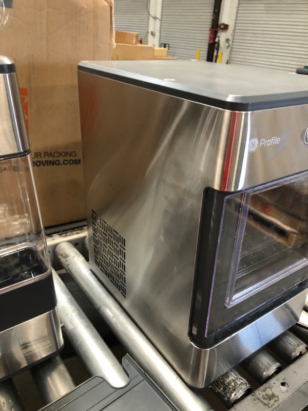 Photo 7 of ***does not function**
 GE Profile Opal | Countertop Nugget Ice Maker with Side Tank | Portable Ice Machine Makes up to 24 lbs. of Ice Per Day | Stainless Steel Finish
