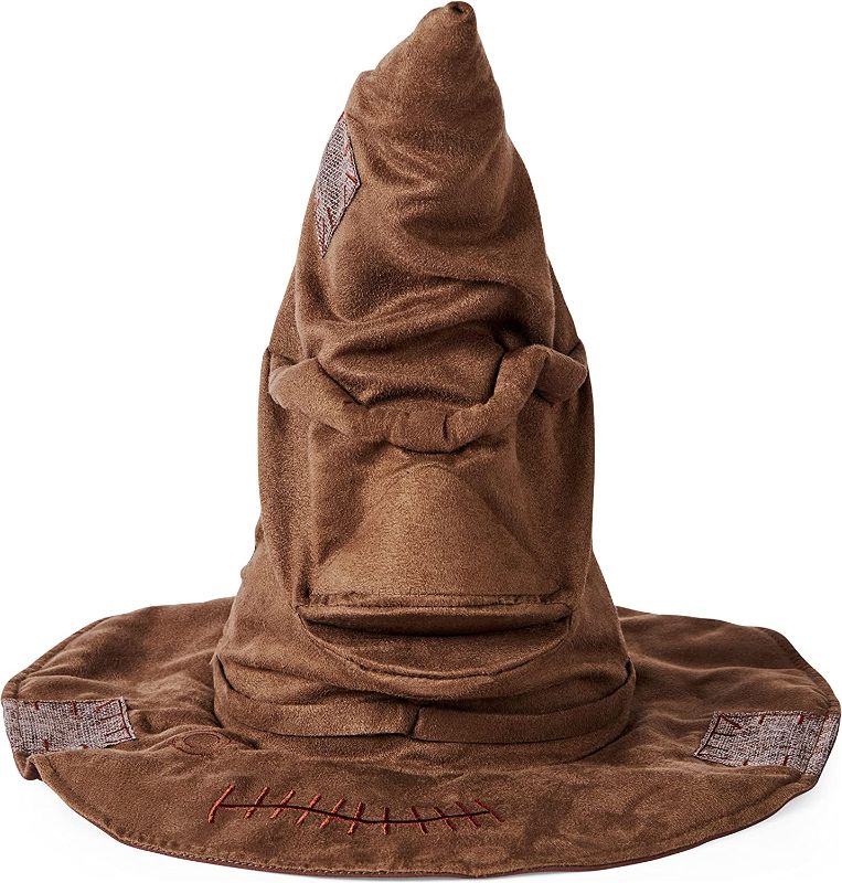 Photo 1 of **ITEMS DOESNT WORK PROPERLY* Wizarding World Harry Potter, Talking Sorting Hat with 15 Phrases for Pretend Play, Kids Toys for Ages 5 and Up
