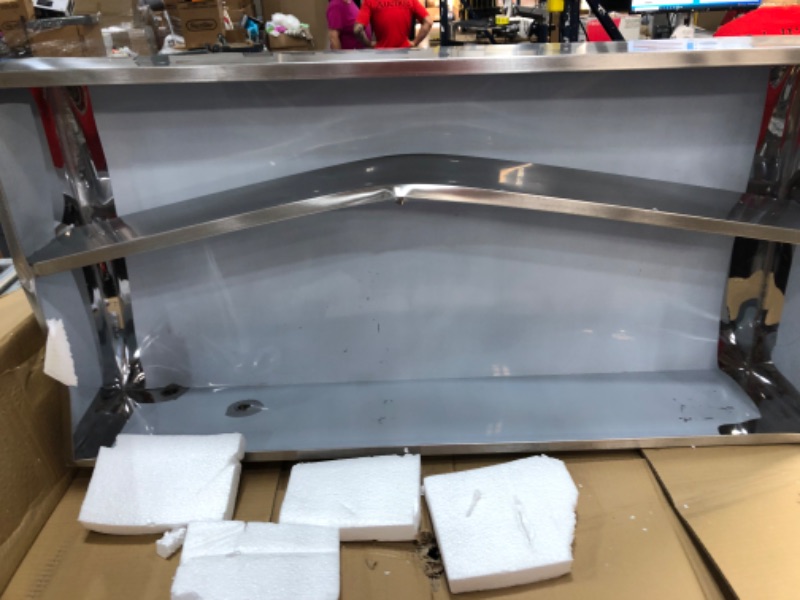 Photo 10 of (DAMAGE)VEVOR Maple Syrup Evaporator Pan 48 x 24 x 19 in. Stainless Steel Maple Syrup Boiling Pan with Divided Pan and Feed Pan
**DENTS**