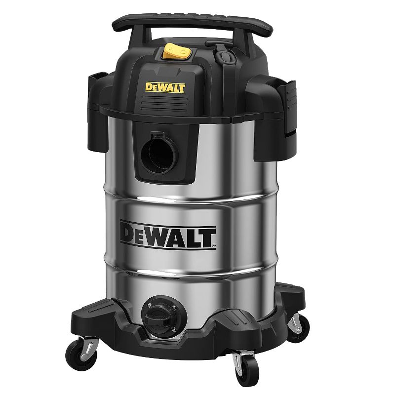 Photo 1 of ***INCOMPLETE*** DeWalt DXV08S Wet Dry Vacuum, 8 Gallon, Silver
