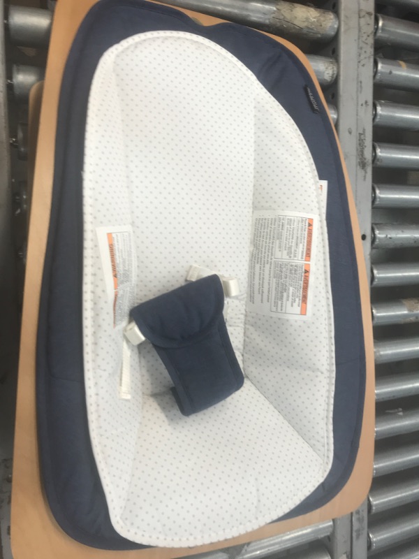 Photo 1 of Evolur 2-in-1 Blue Tory 2-in-1 Rocker & Chair
