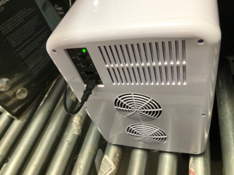 Photo 1 of Cooluli Infinity White 15 Liter Compact Portable Cooler Warmer Mini Fridge for Bedroom Office Dorm Car - Great for Skincare & Cosmetics (110-240V/1
