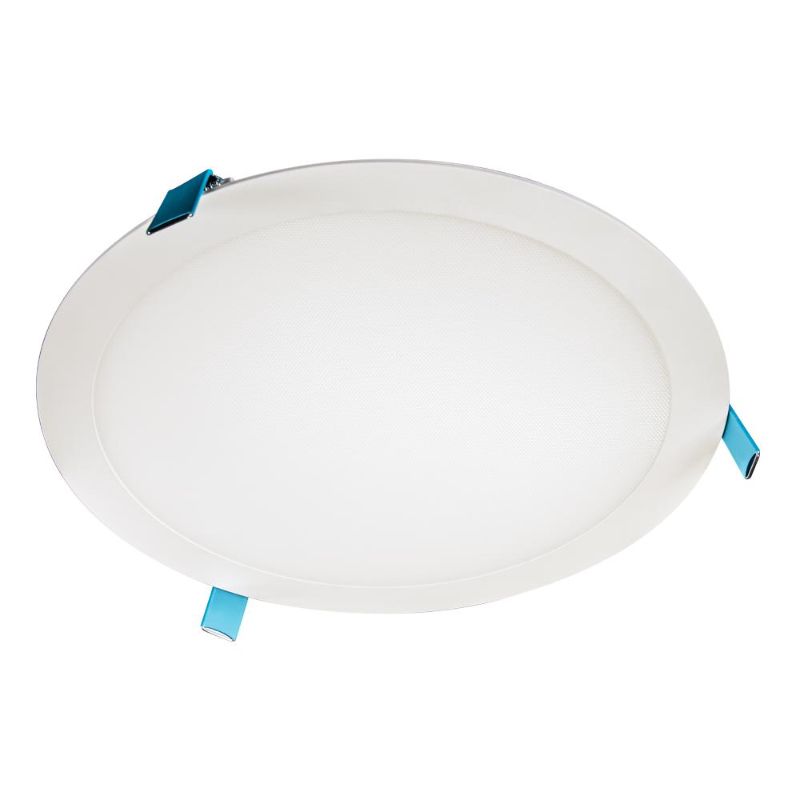 Photo 1 of Halo HLB12 12 in. Selectable CCT and Lumens Canless Integrated LED White Recessed Light Downlight Trim with Junction Box
