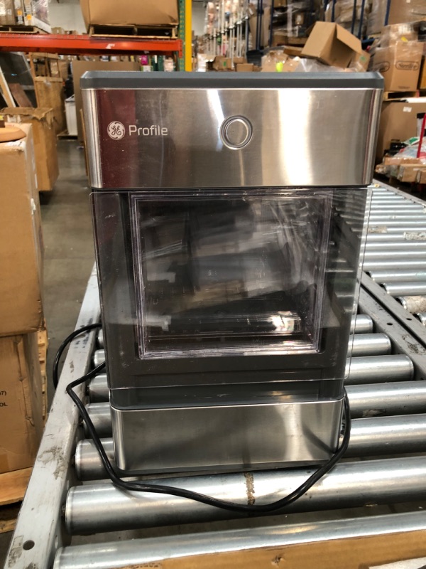 Photo 2 of ***PARTS ONLY*** GE Profile Opal | Countertop Nugget Ice Maker with Side Tank | Portable Ice Machine Makes up to 24 lbs. of Ice Per Day | Stainless Steel Finish
