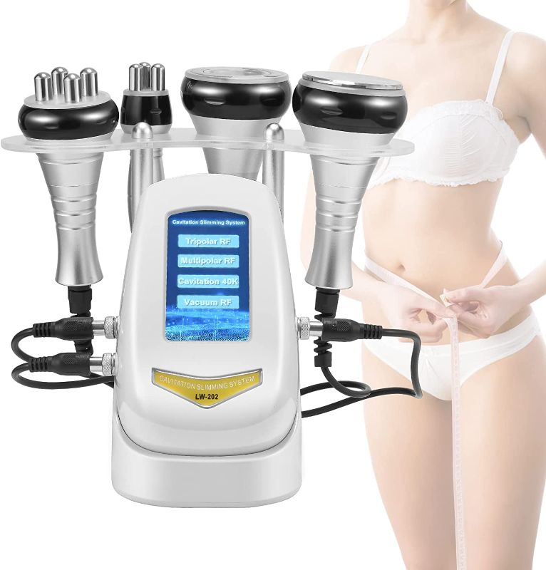 Photo 1 of 4 in 1 Ultrasonic Cavitation Machine, Body Sculpting Machine, Multifunction Body Machine Home Use Spa Skin Care for Face, Arm, Waist, Belly, Leg, Hip
