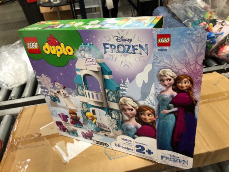 Photo 5 of (INCOMPLETE)LEGO DUPLO Disney Frozen Ice Castle 10899 Building Blocks (59 Pieces)
**OPENED, LOOSE LEGO PIECES**