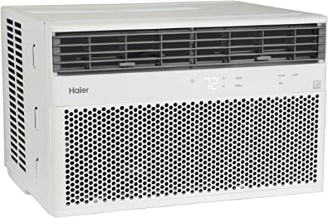 Photo 1 of Haier Window Air Conditioner 10000 BTU, Wi-Fi Enabled, Energy-Efficient Cooling for Medium Rooms, 10K BTU Window AC Unit with Easy Install Kit, Control Using Remote or Smartphone App
