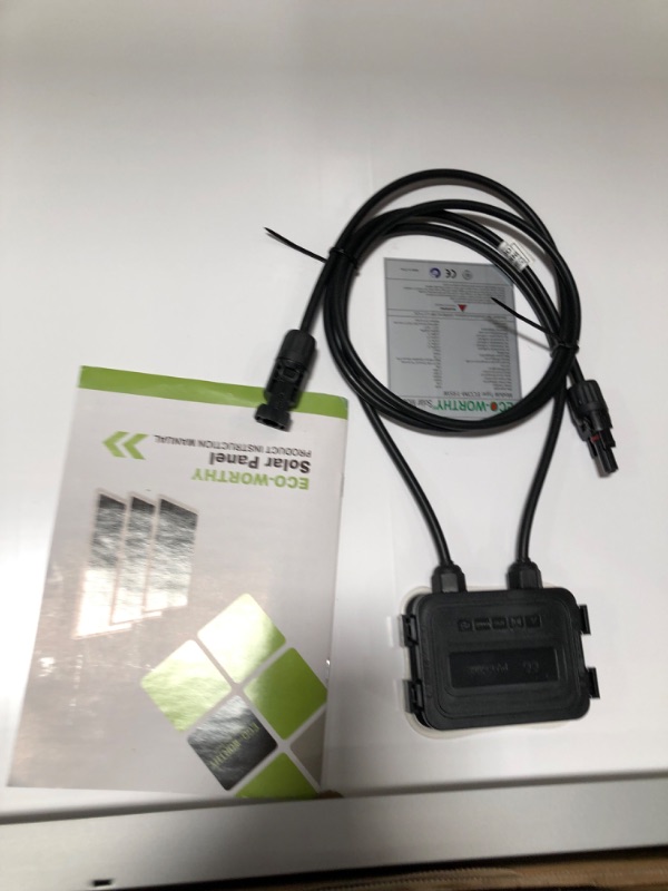 Photo 1 of ECO-WORTHY 195 Watt 12 Volt Monocrystalline Solar Panel Module Off Grid PV Power for Battery Charging, Boat, Caravan, RV
