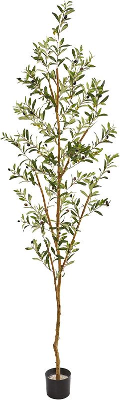 Photo 1 of ***DAMAGE TO ONE BRANCH** early Natural 82” Olive Artificial Silk Trees Green
