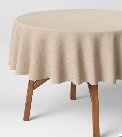 Photo 1 of 70" ROUND -Solid Tablecloth - Threshold™

